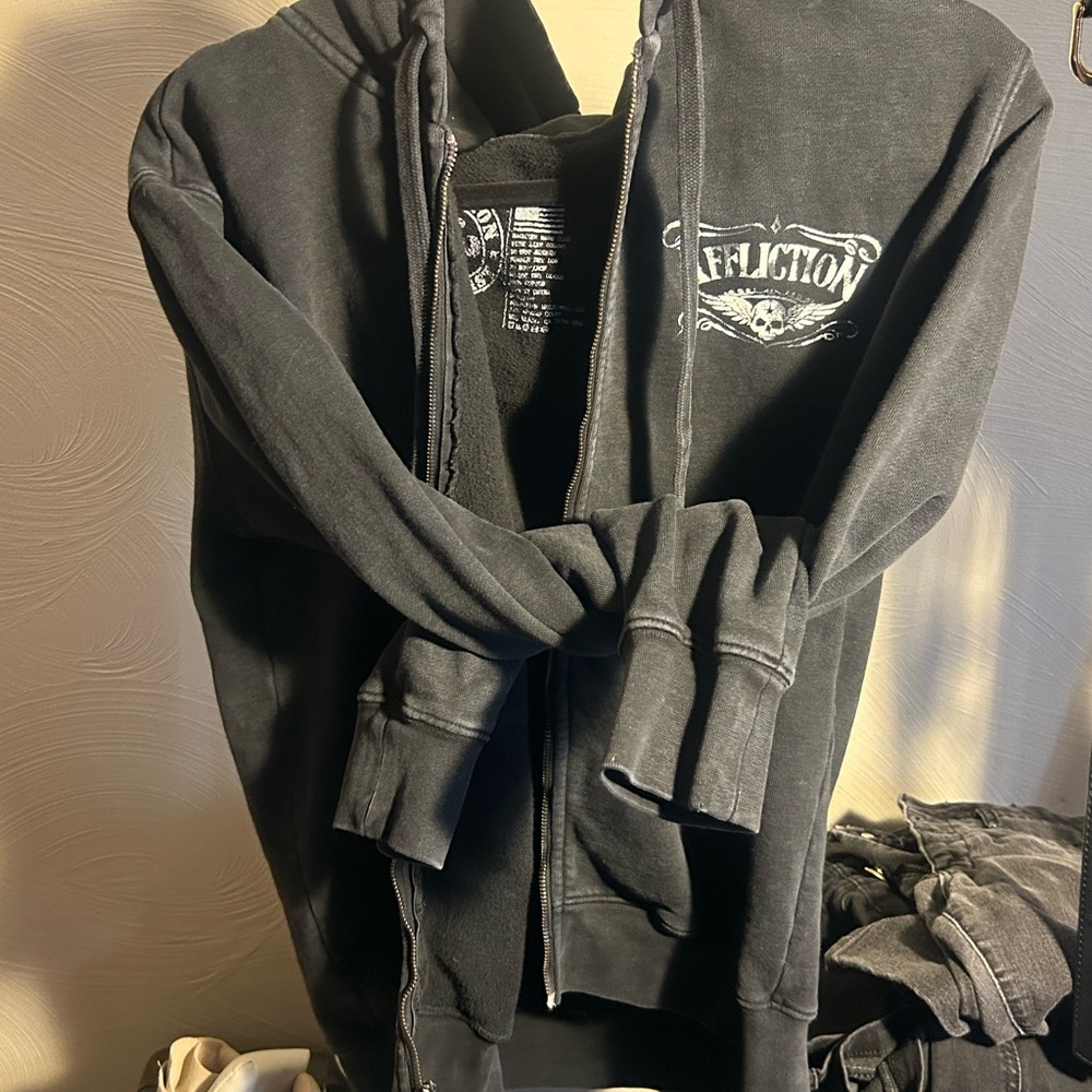 Affliction Black Hoodie